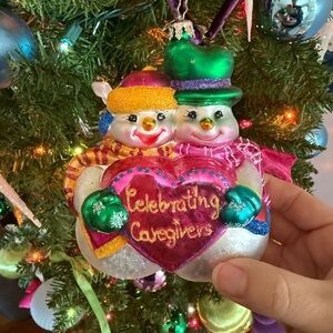 Christopher Radko Celebrating Caregivers Ornament